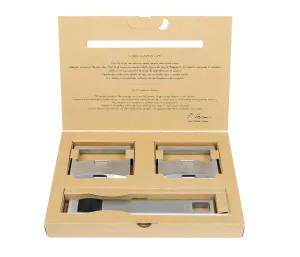 Cristel Strate SPPLSX Set of Handles, Silver