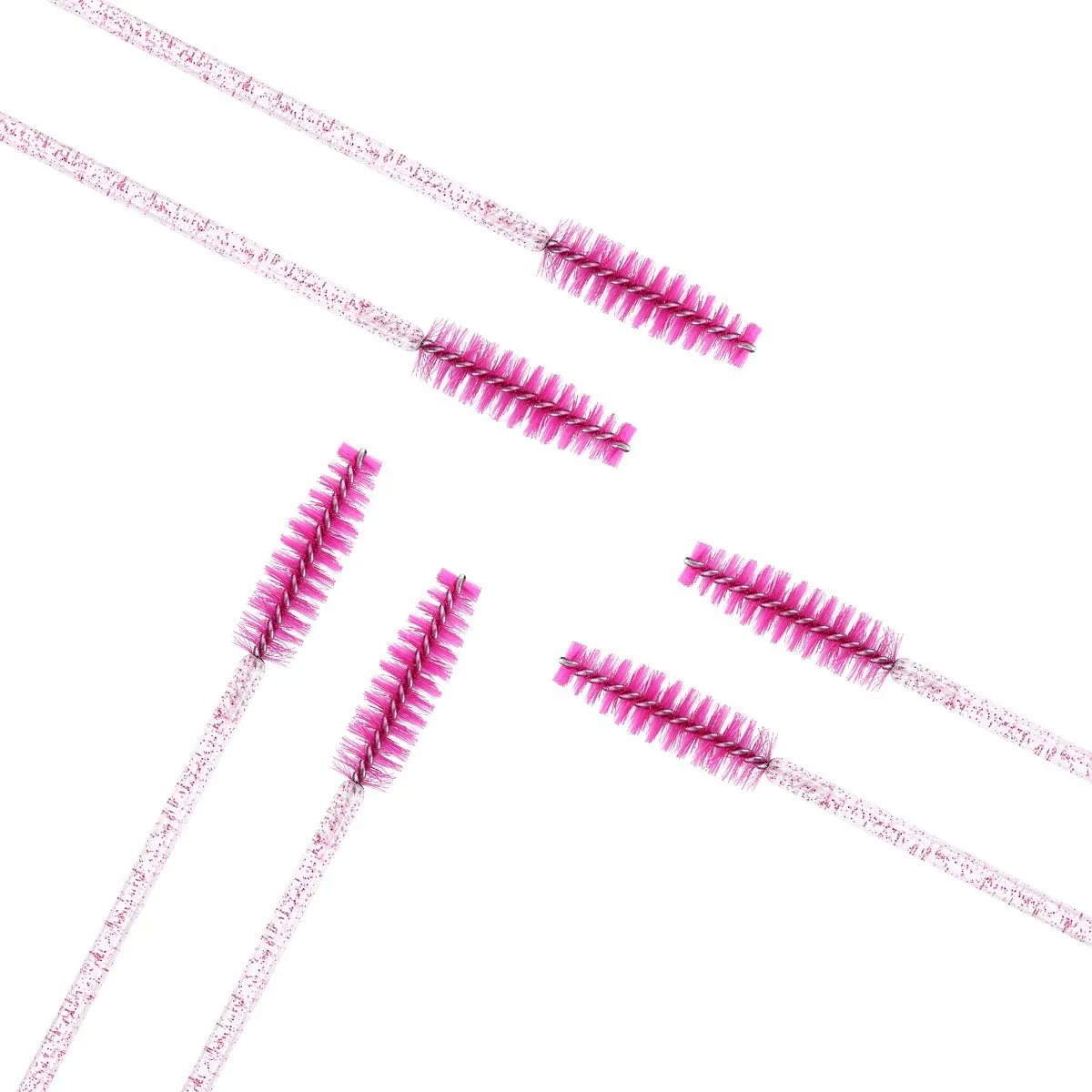 Crystal mascara brush for lashes & brows, different colors