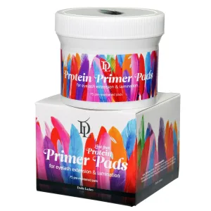 Dalila Lashes lint free primer pads for eye zone, 75 pieces