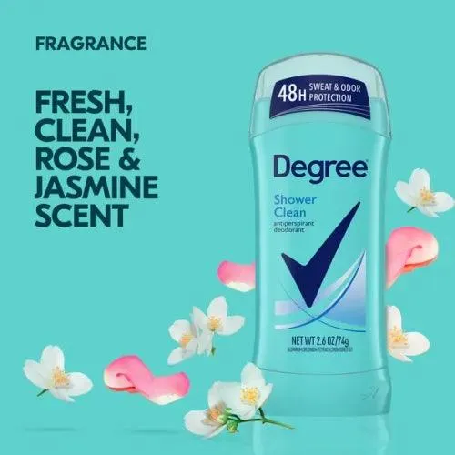 Degree Shower Clean Antiperspirant Deodorant Stick