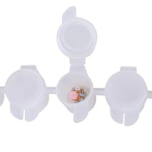 Design jar with separate sections