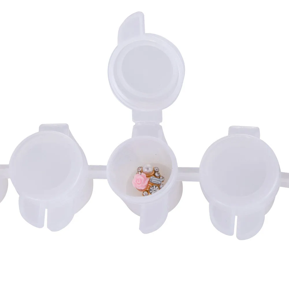 Design jar with separate sections