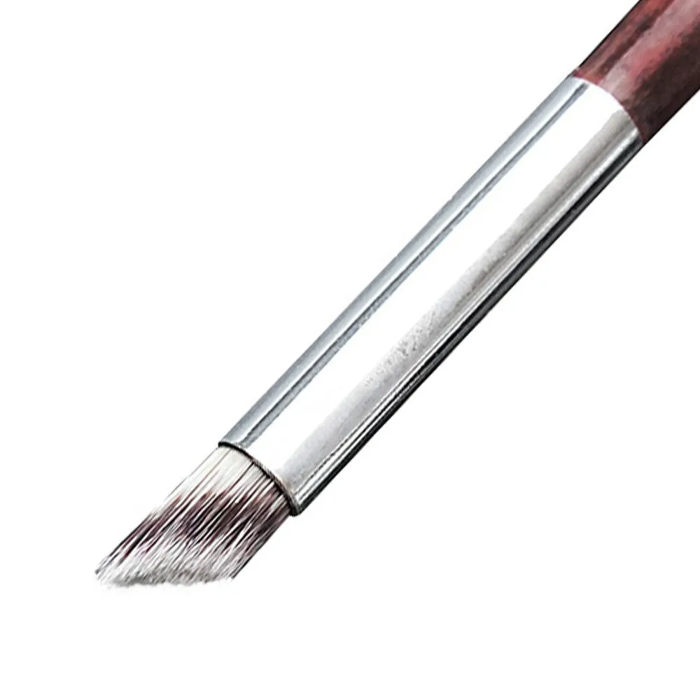 Design nail brush ombre semicircle No4