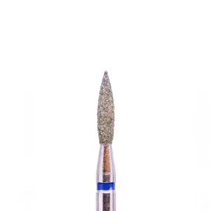 DIAMOND bit for manicure and pedicure FLAME (blue) 243
