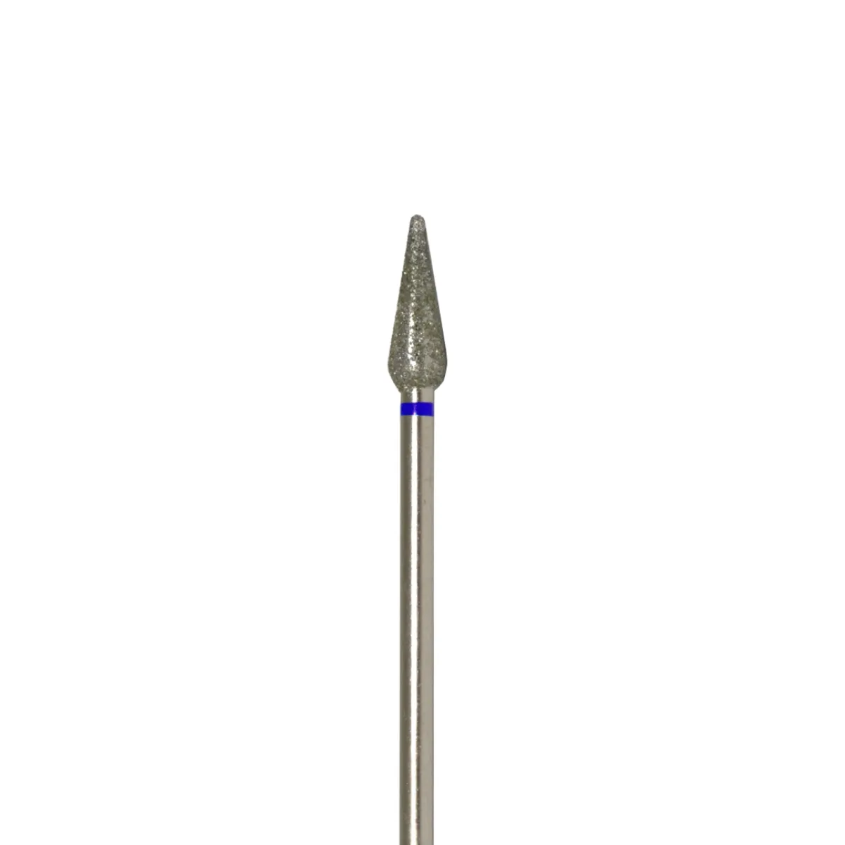 DIAMOND nail bit BUD semicircular tip, long (blue) 266