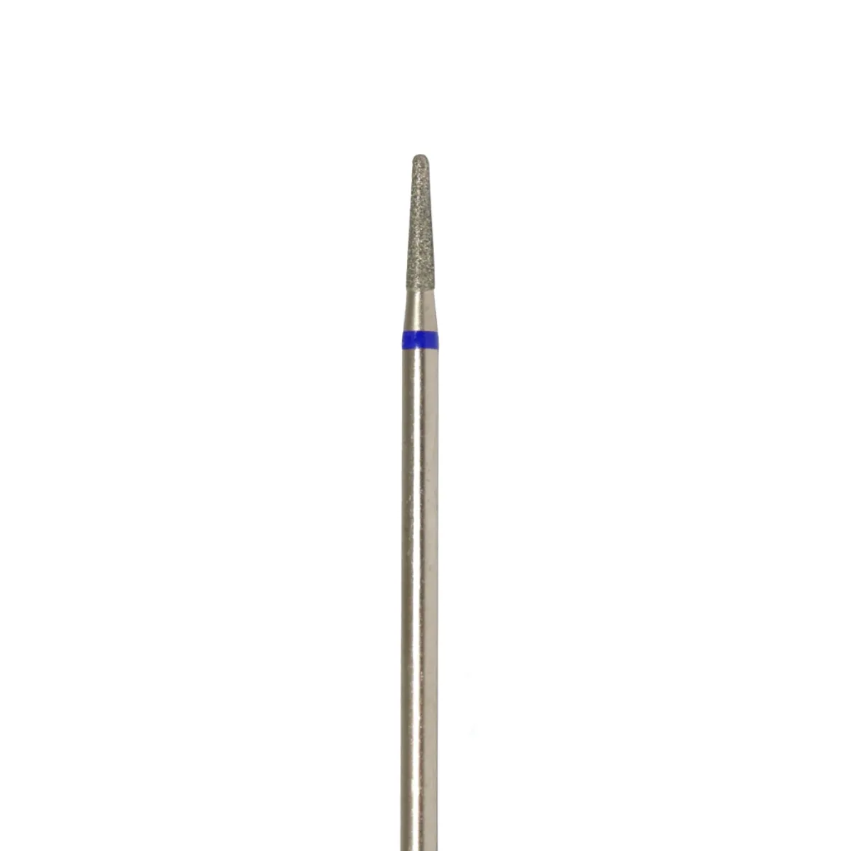 DIAMOND nail bit CONE round tip (194 blue), 10pcs