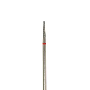 DIAMOND nail bit CONE, round tip (red) 194