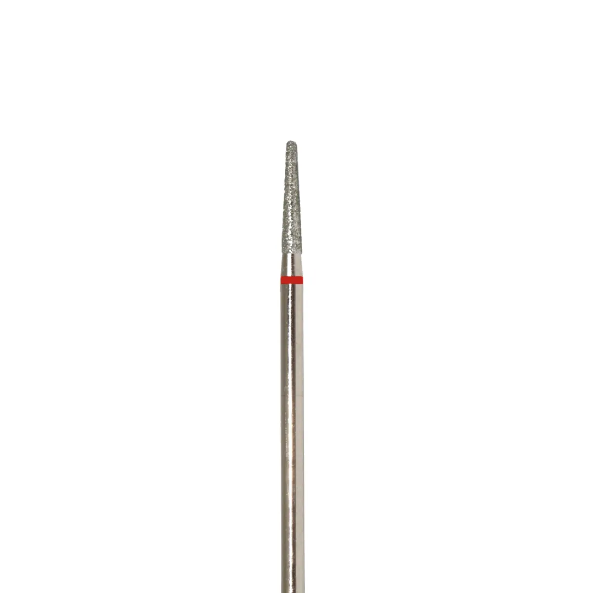 DIAMOND nail bit CONE, round tip (red) 194