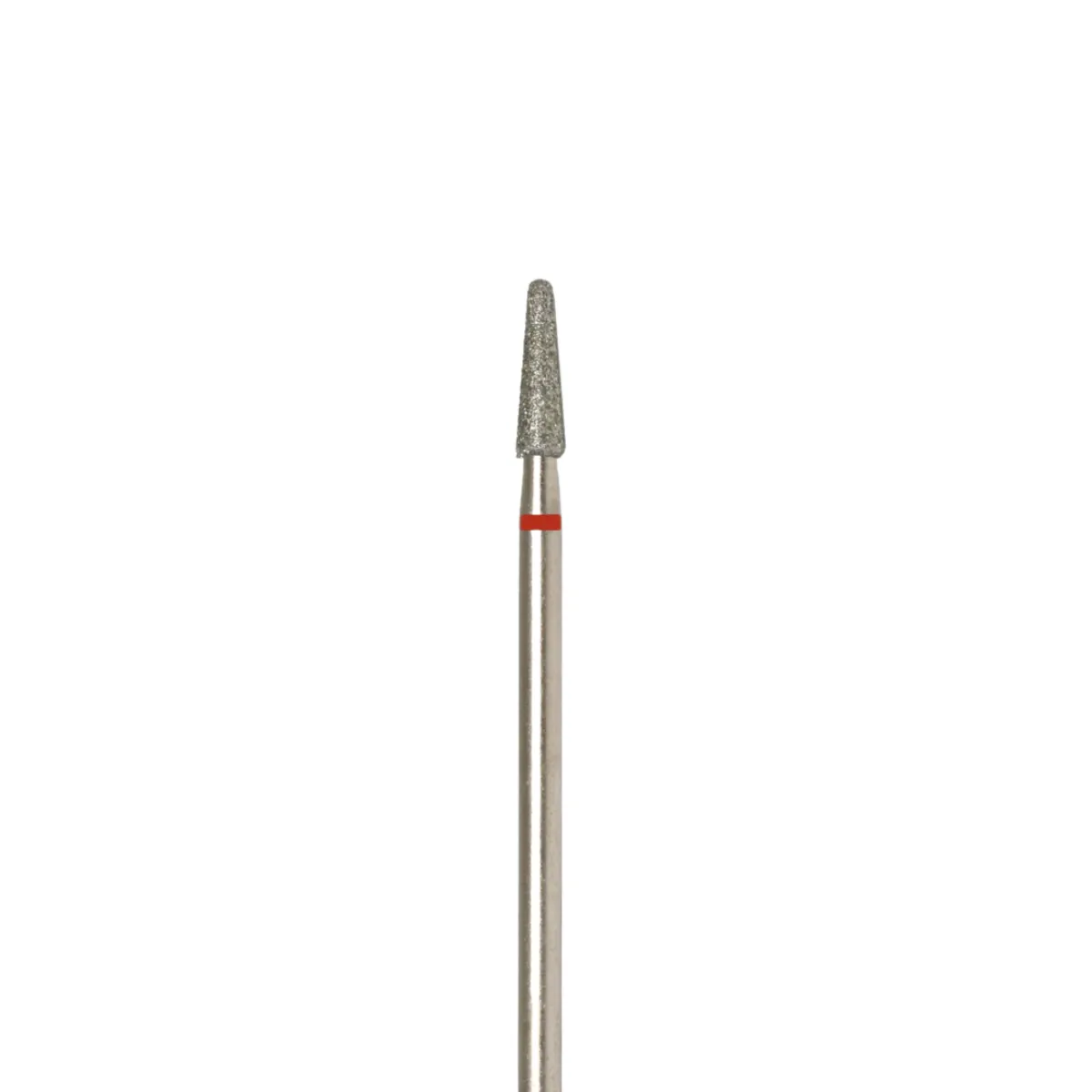 DIAMOND nail bit CONE, round tip (red) 194