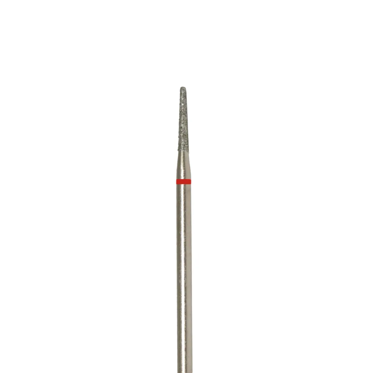 DIAMOND nail bit CONE, round tip (red) 194