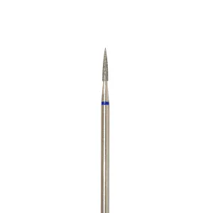 DIAMOND nail bit CYLINDER arrow shaped tip (blue) 245