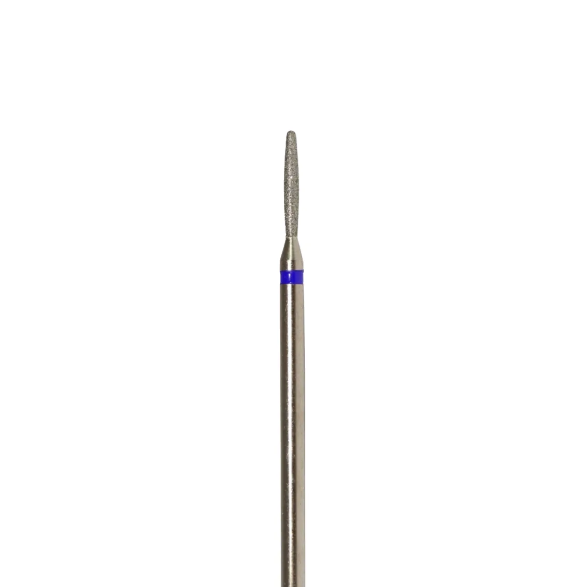 DIAMOND nail bit FLAME semicircular tip (blue) 244