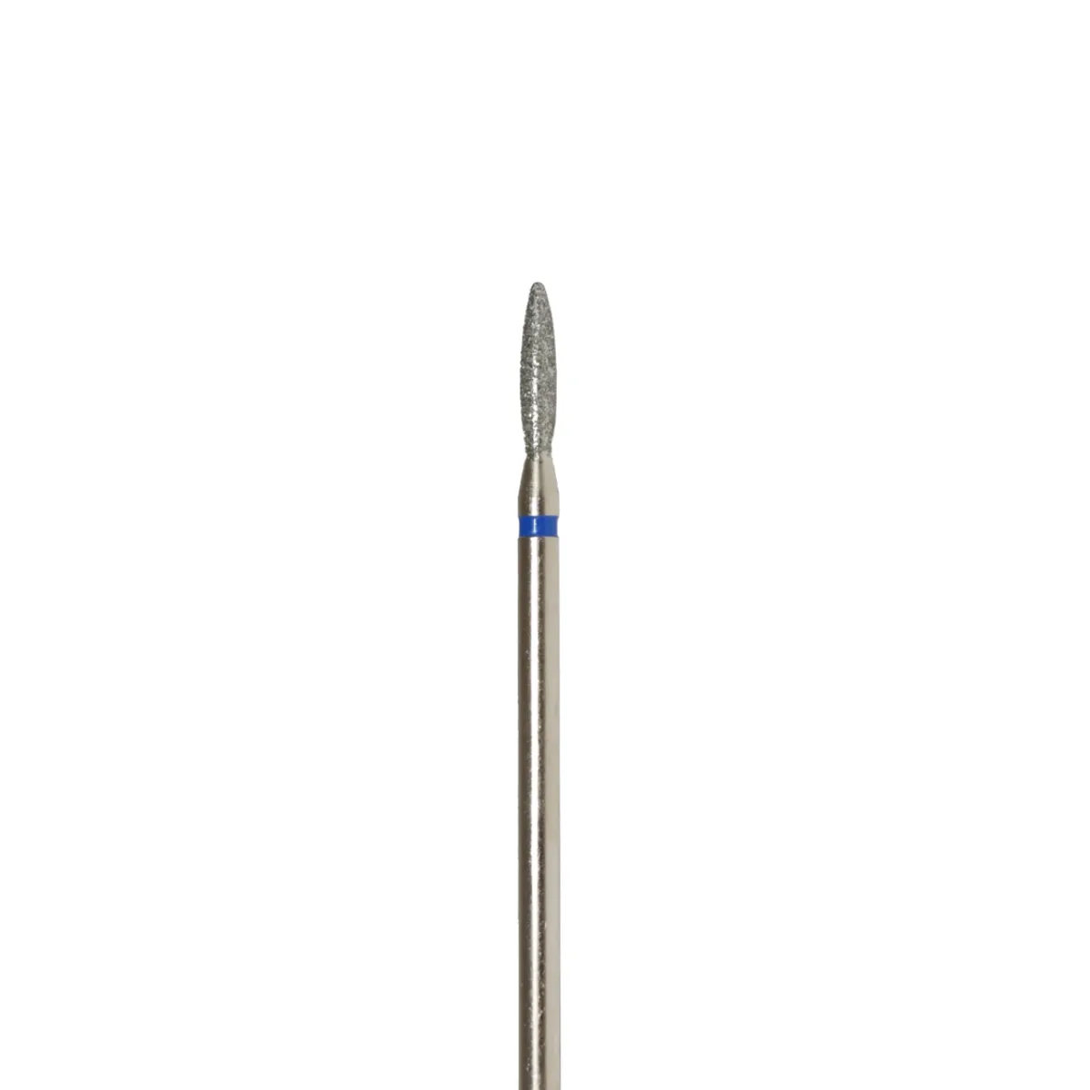 DIAMOND nail bit FLAME semicircular tip (blue) 244