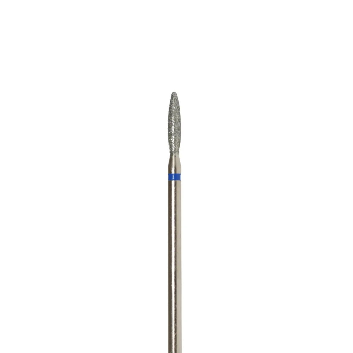 DIAMOND nail bit FLAME semicircular tip (blue) 244