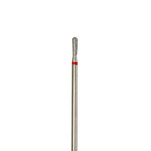 DIAMOND nail bit PEAR (red) 237