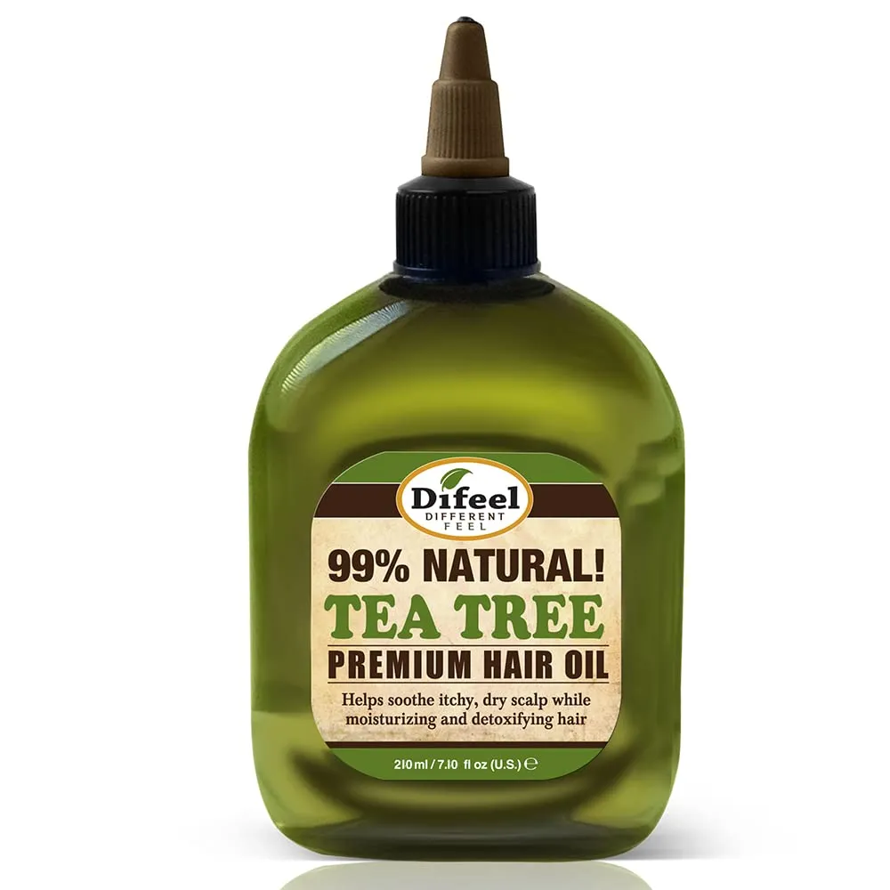 Difeel Premium Natural Hair Oil - Tea Tree Oil for Dry Scalp