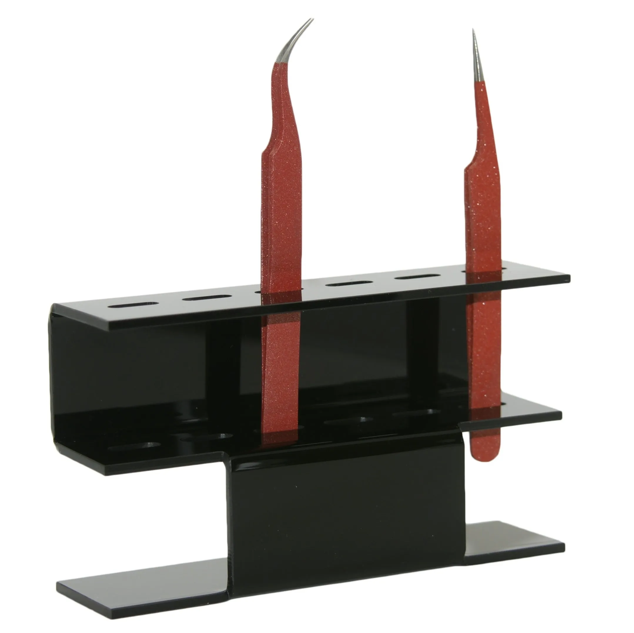 Display holder stand for tweezers, BLACK