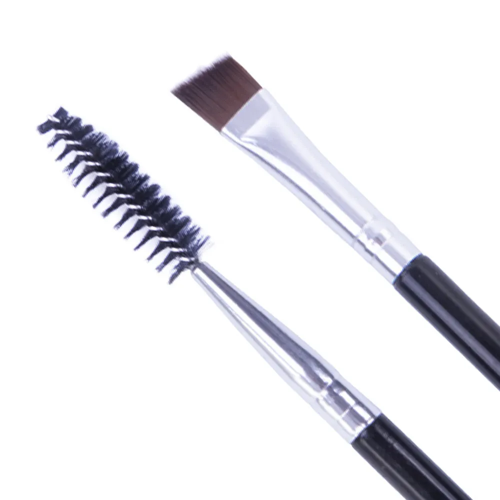 Double sided brush for brows
