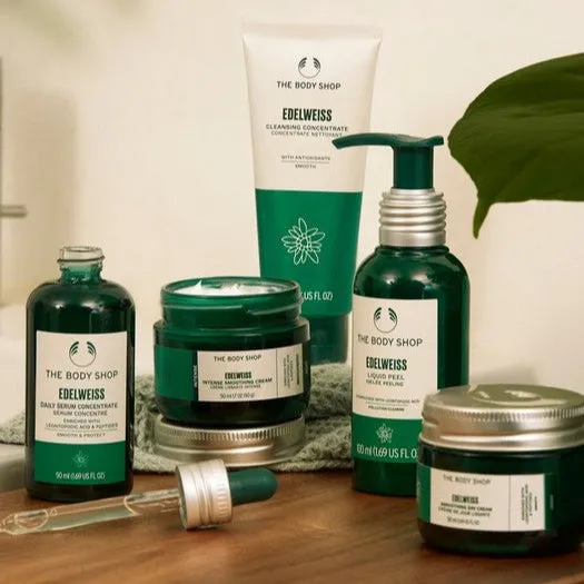 Edelweiss Smoothing Day Cream The Body Shop
