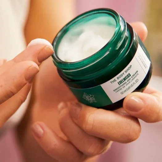 Edelweiss Smoothing Day Cream The Body Shop