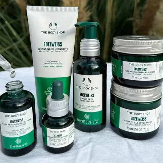 Edelweiss Smoothing Day Cream The Body Shop