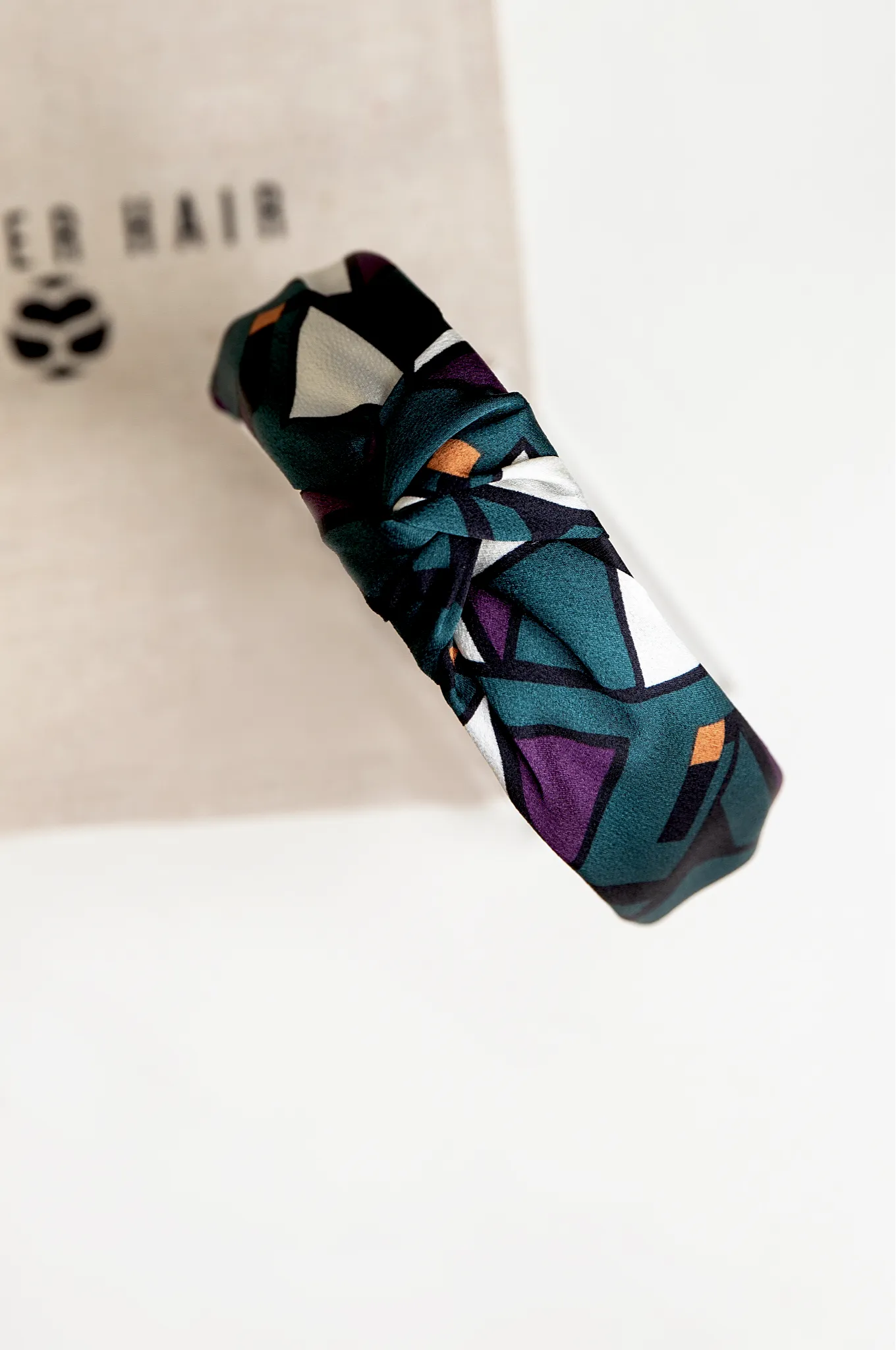 Eliza Print Knotted Hairband