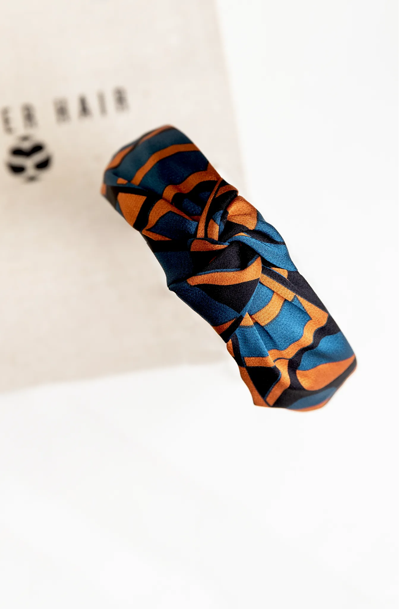 Eliza Print Knotted Hairband