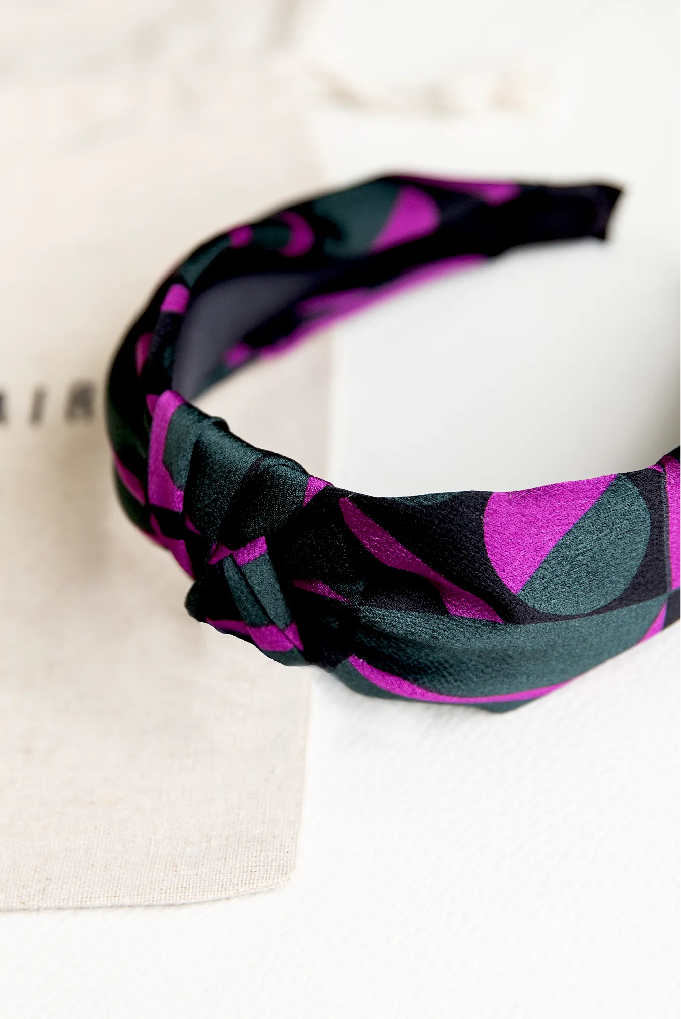 Eliza Print Knotted Hairband