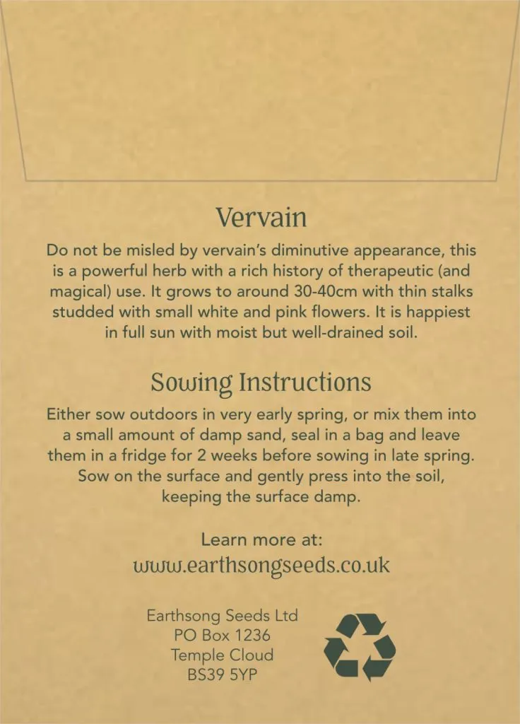 European Vervain Seed Pack