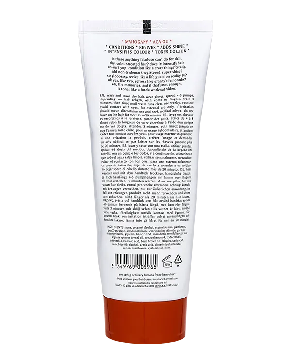 Evo Mahogany Colour Boosting Treatment 220ml