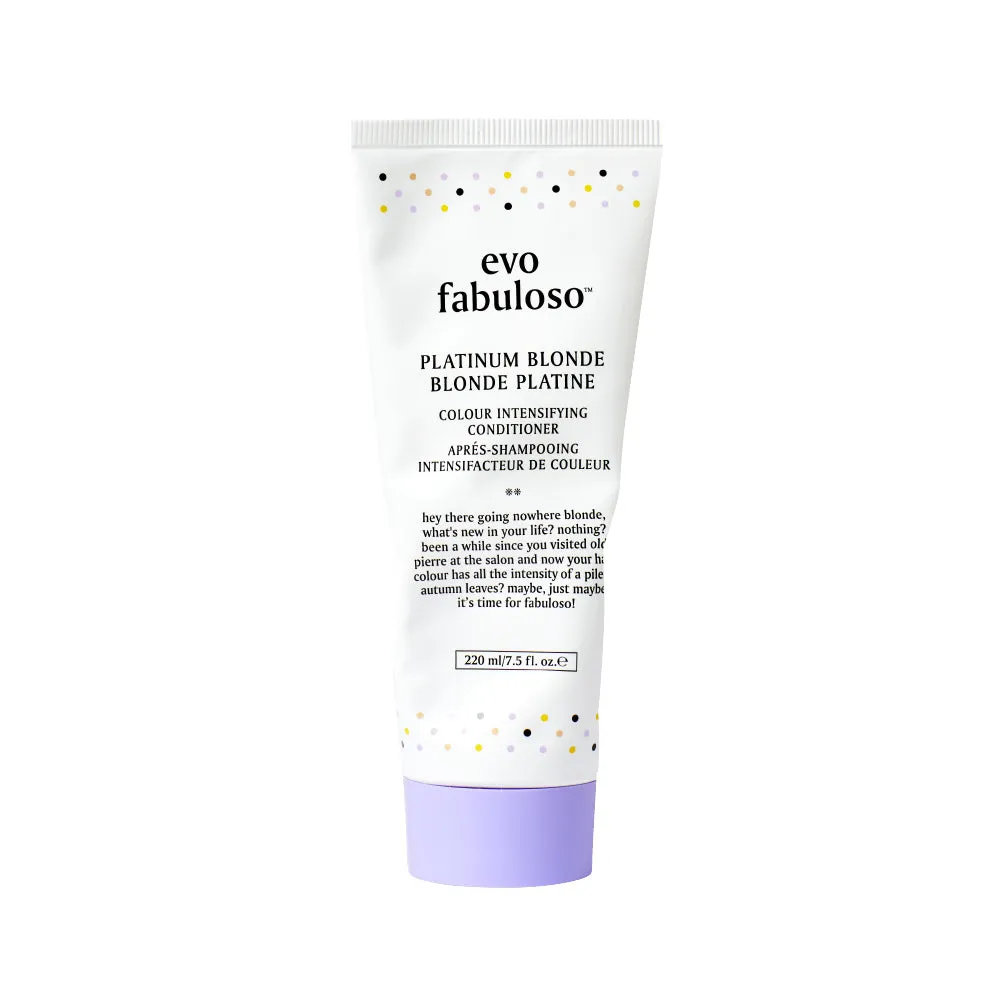 Evo Platinum Blonde Colour Boosting Treatment 220ml