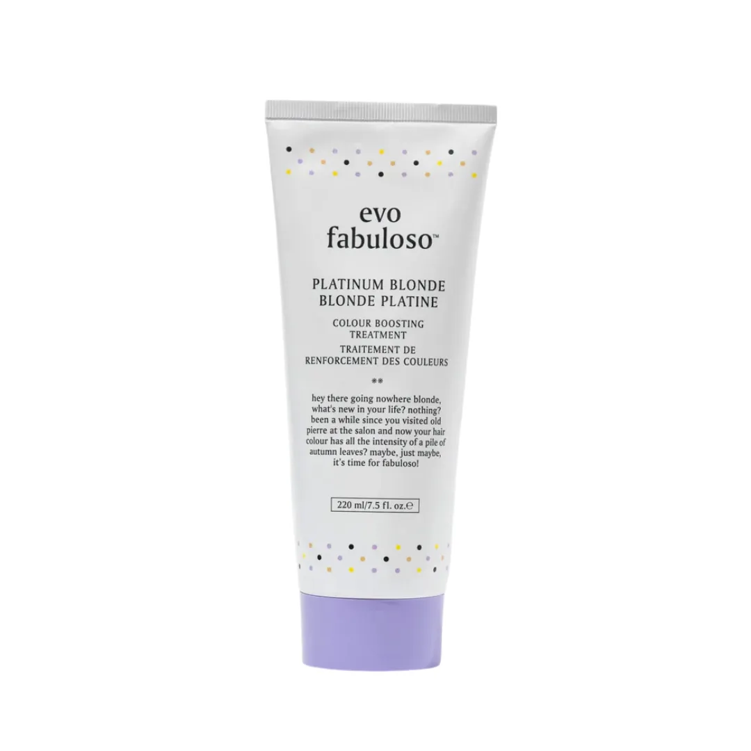 Evo platinum blonde colour boosting treatment - 30ml