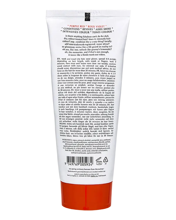Evo Purple Red Colour Boosting Treatment 220ml