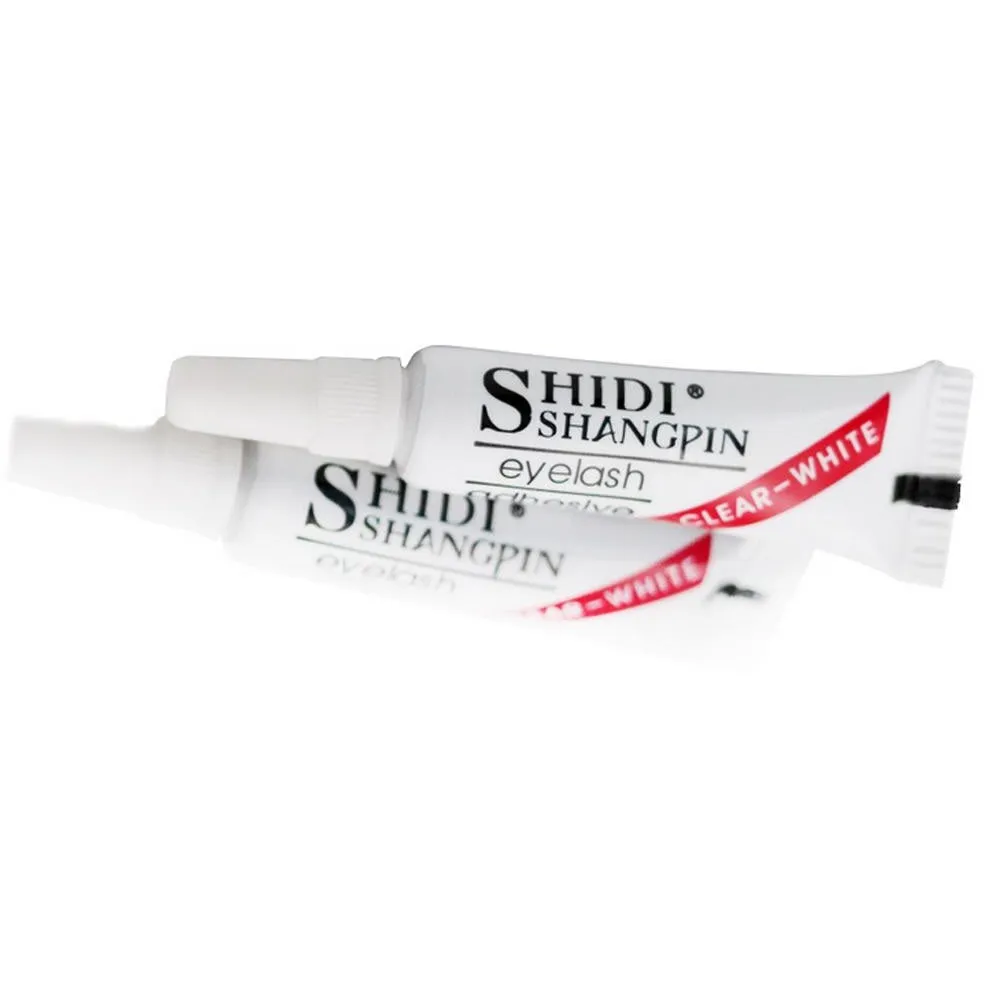 Eyelash adhesive for flare & cluster lashes waterproof 1.5 g, CLEAR-WHITE