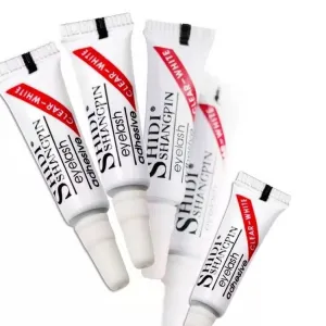 Eyelash adhesive for flare & cluster lashes waterproof 1.5 g, CLEAR-WHITE