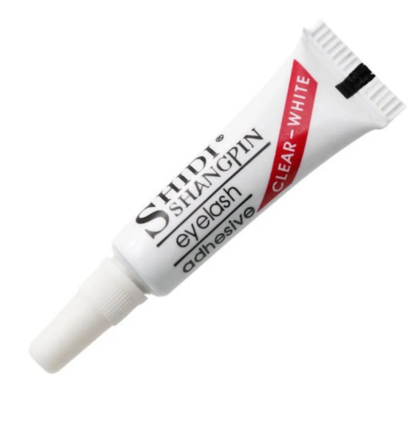 Eyelash adhesive for flare & cluster lashes waterproof 1.5 g, CLEAR-WHITE