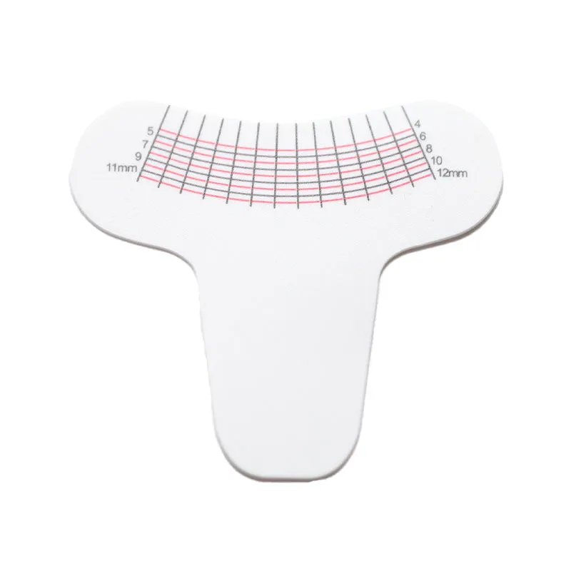 Eyelash measuring & mapping ruler, 1pc