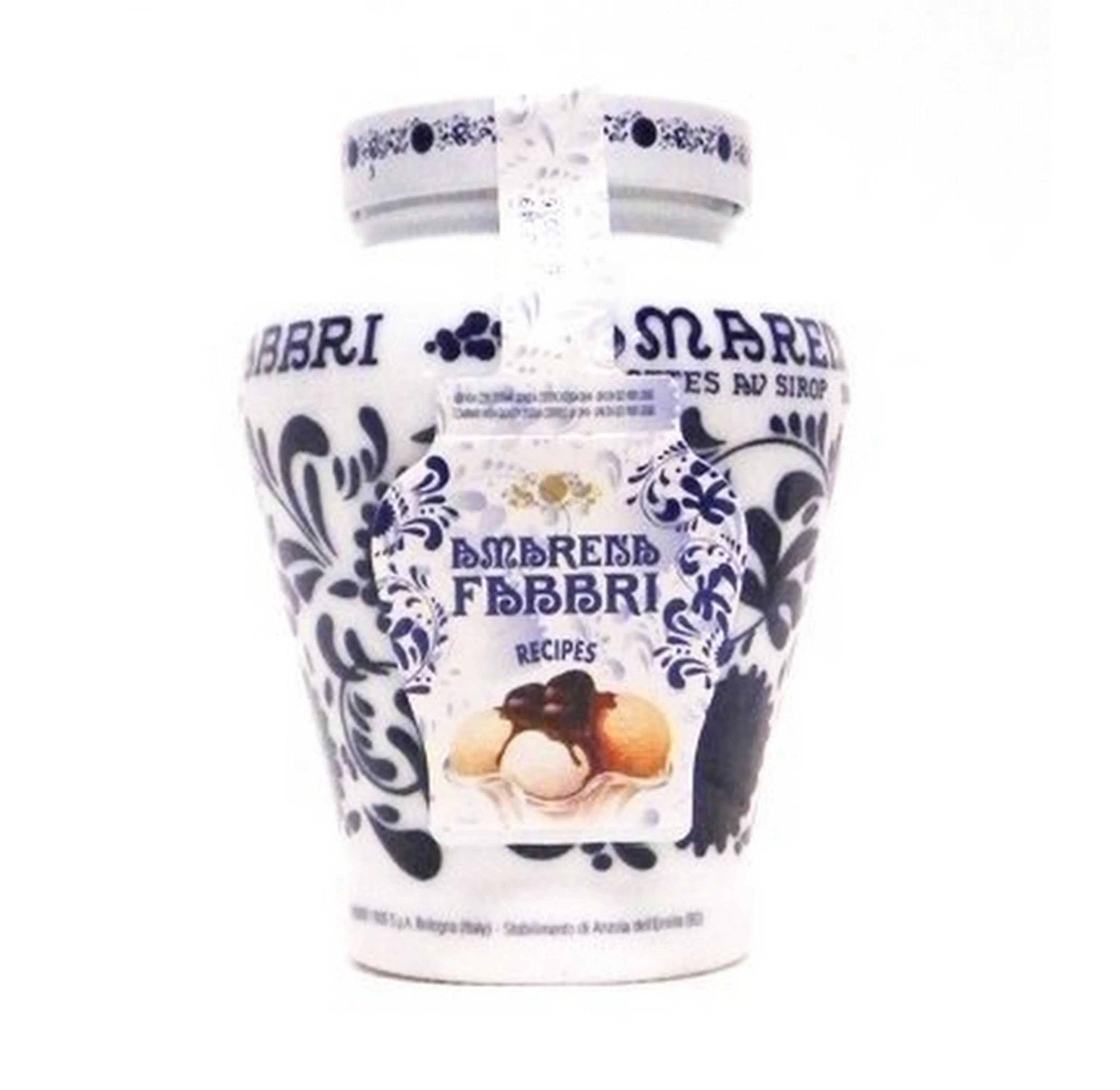 Fabbri Amarena Wild Cherries in Syrup Crock, 600g