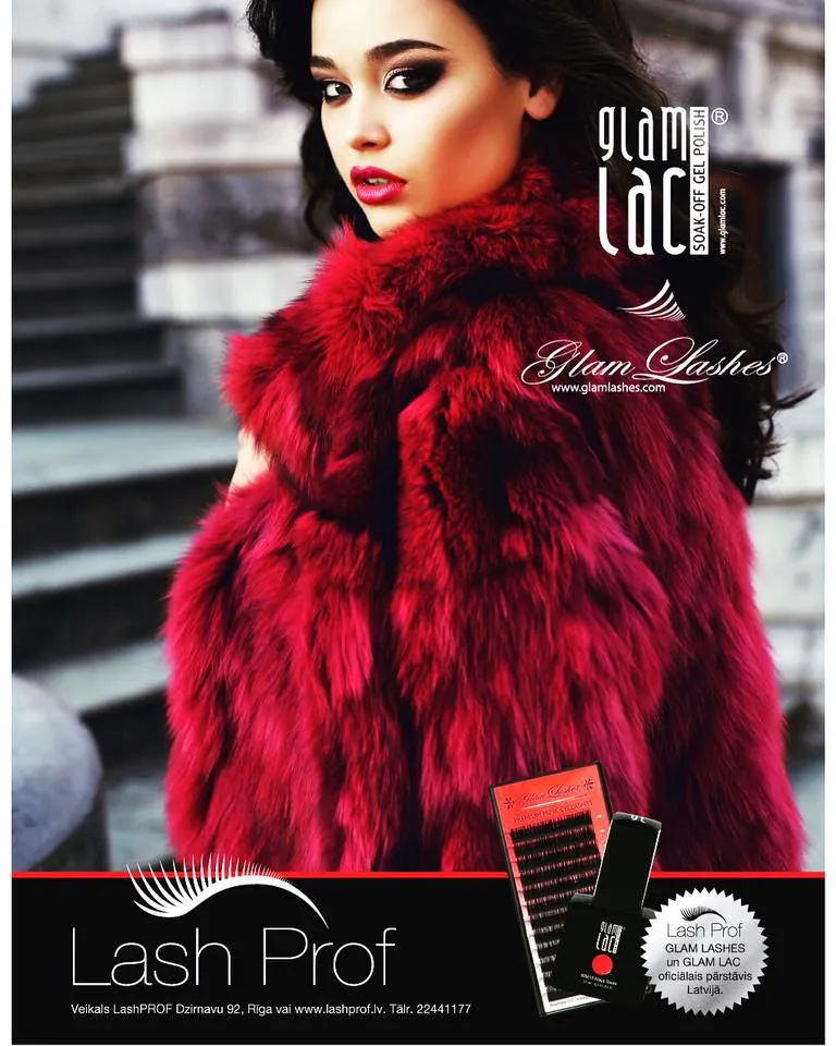 Final sale! Glam Lashes eyelash extensions FLAT ELLIPSE, 11-0.15-D