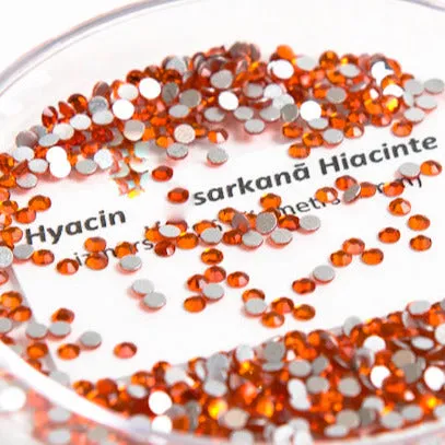 Flatback crystals for lash & nail, HYACINTH