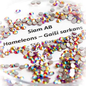 Flatback crystals for lash & nail, SIAM AB