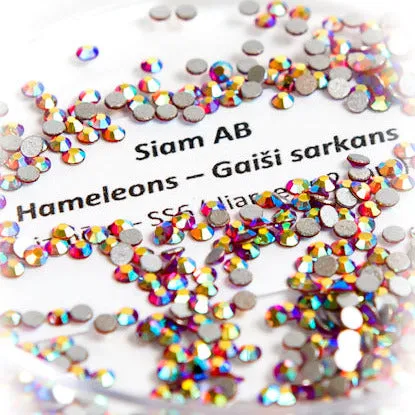 Flatback crystals for lash & nail, SIAM AB