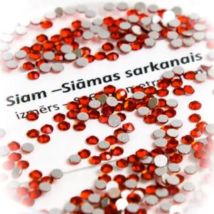 Flatback crystals for lash & nail, SIAM