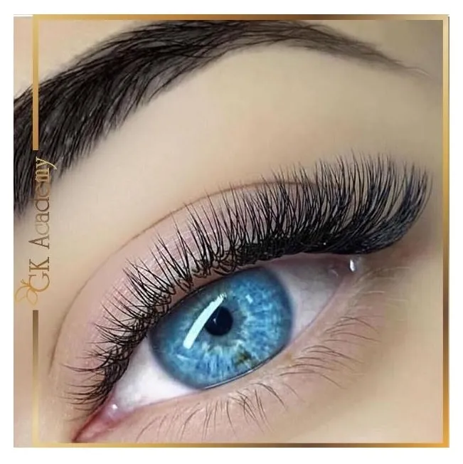 GK Mink lashes for eyelash extensions volume ONE size, 0.07-C