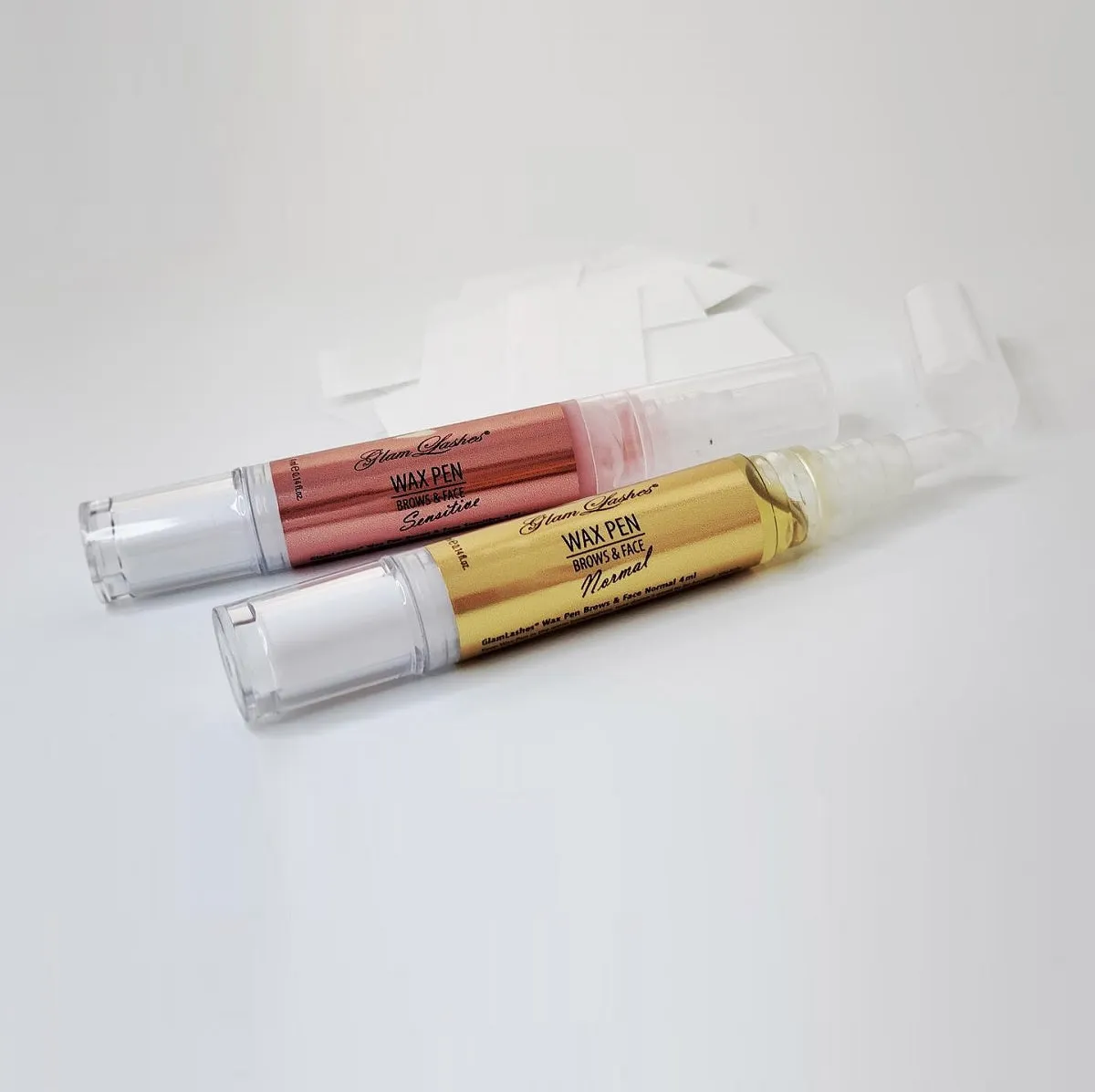 Glam Lashes WAX Pen Brows & Face for all skin types   20 waxpaper