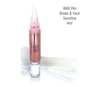 Glam Lashes WAX Pen Brows & Face for sensitive skin   20 waxpaper