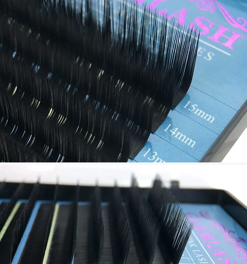 GlamLash Mink 16 lines eyelash extensions, 0.10 - MIX