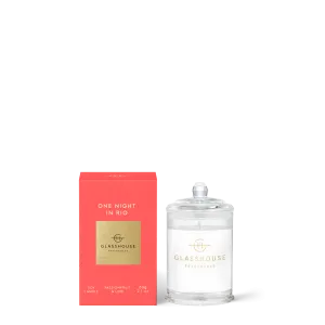 Glasshouse Fragrances One Night in Rio Travel Candle