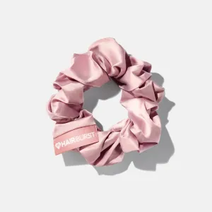 HAIRBURST  SATIN SCRUNCHIE PINK