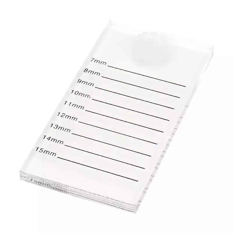 HOLDER pad for eyelash extensions, clear